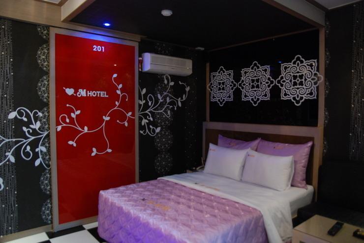 M Motel Songtan Phjongthek Szoba fotó