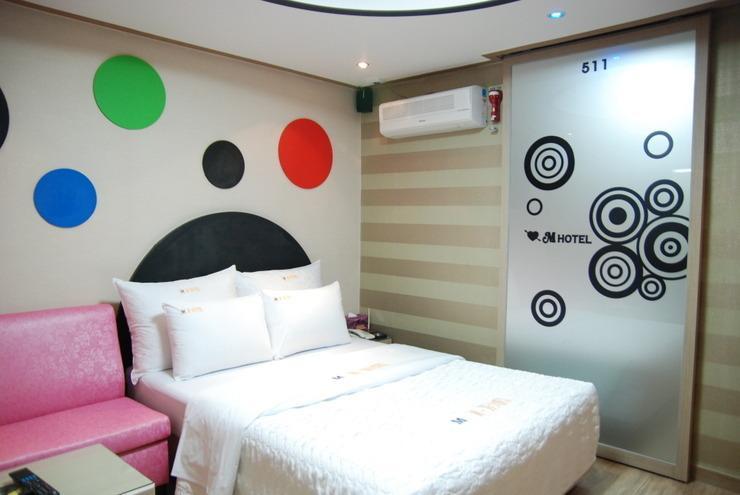 M Motel Songtan Phjongthek Szoba fotó
