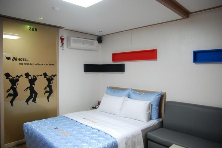 M Motel Songtan Phjongthek Szoba fotó