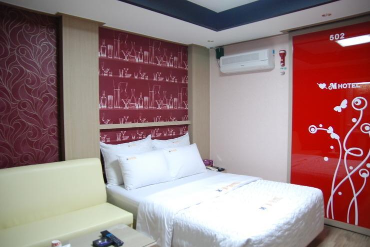 M Motel Songtan Phjongthek Szoba fotó