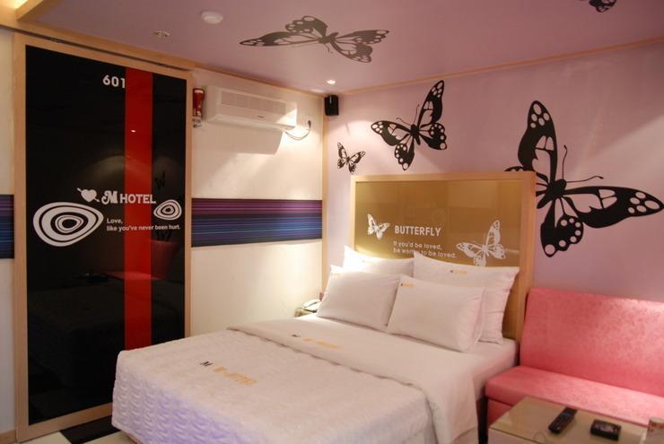 M Motel Songtan Phjongthek Szoba fotó