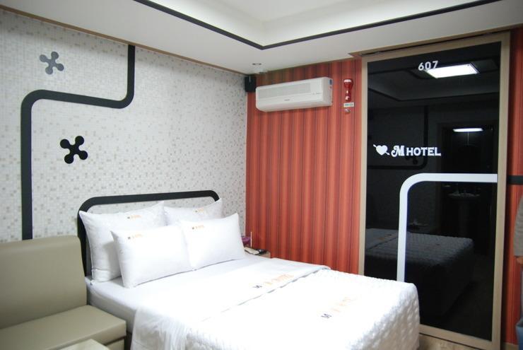 M Motel Songtan Phjongthek Szoba fotó