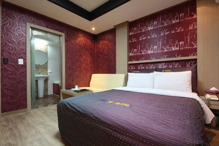 M Motel Songtan Phjongthek Szoba fotó